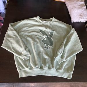 Pacsun/playboy crew sweatshirt